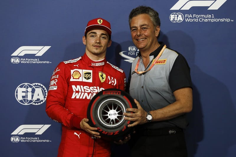 Charles Leclerc & Mario Isola - Scuderia Ferrari & Pirelli Motorsport - Sakhir International Circuit