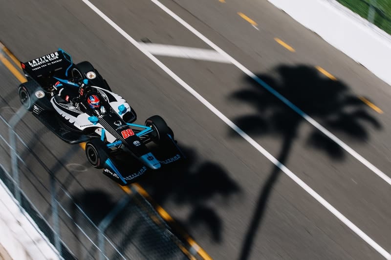 Colton Herta (USA), Harding Steinbrenner Racing, 2019 NTT IndyCar Series, St. Petersburg Practice