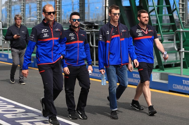 Daniil Kvyat - Red Bull Toro Rosso Honda at the 2019 Formula 1 Australian Grand Prix - Albert Park.