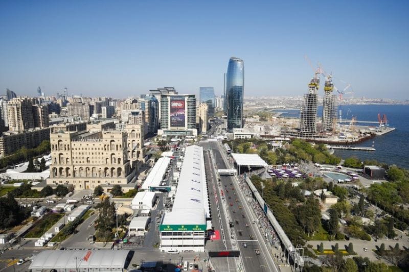 Race Start - Azerbaijan Grand Prix