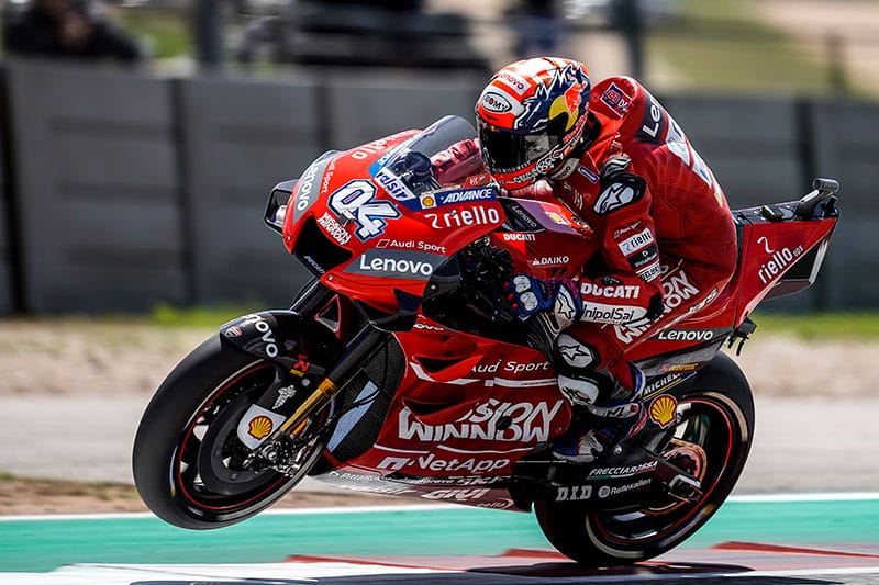 Dovizioso back on top after COTA Fourth