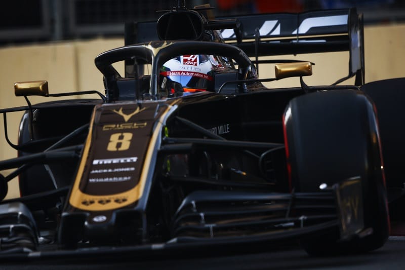 Romain Grosjean - Rich Energy Haas F1 Team - Baku City Circuit