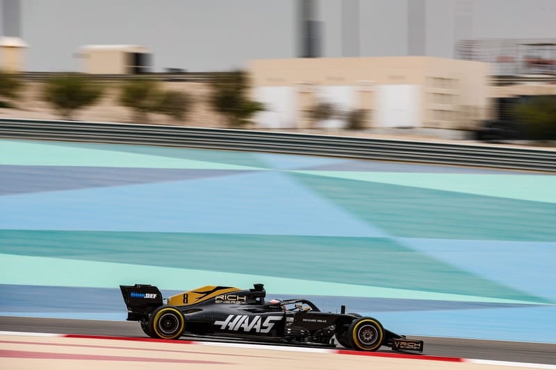 Romain Grosjean - Rich Energy Haas F1 Team - Bahrain In-Season Test 2