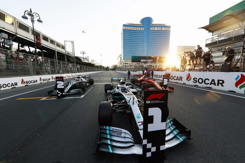 Valtteri Bottas - Mercedes AMG Petronas Motorsport - Baku City Circuit