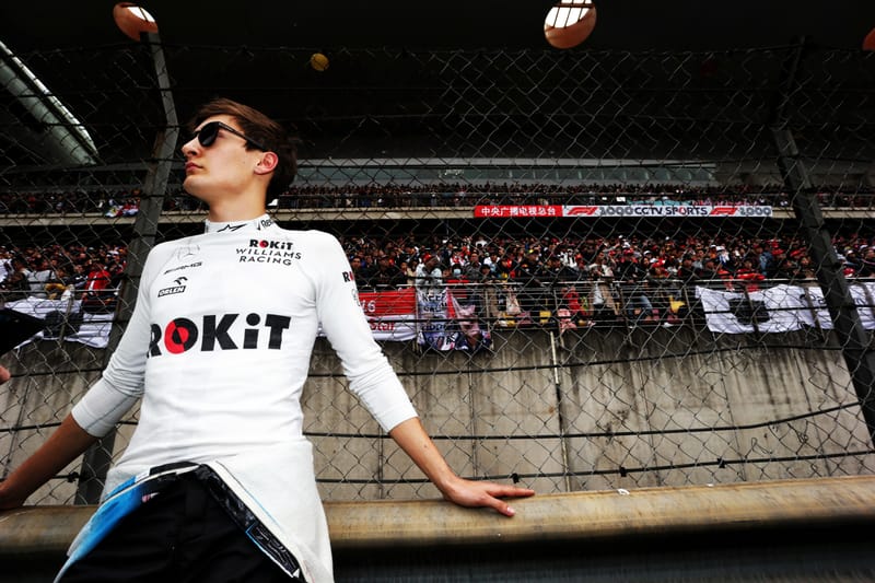 George Russell - ROKiT Williams Racing at the 2019 Formula 1 Chinese Grand Prix - Shanghai International Circuit - Race