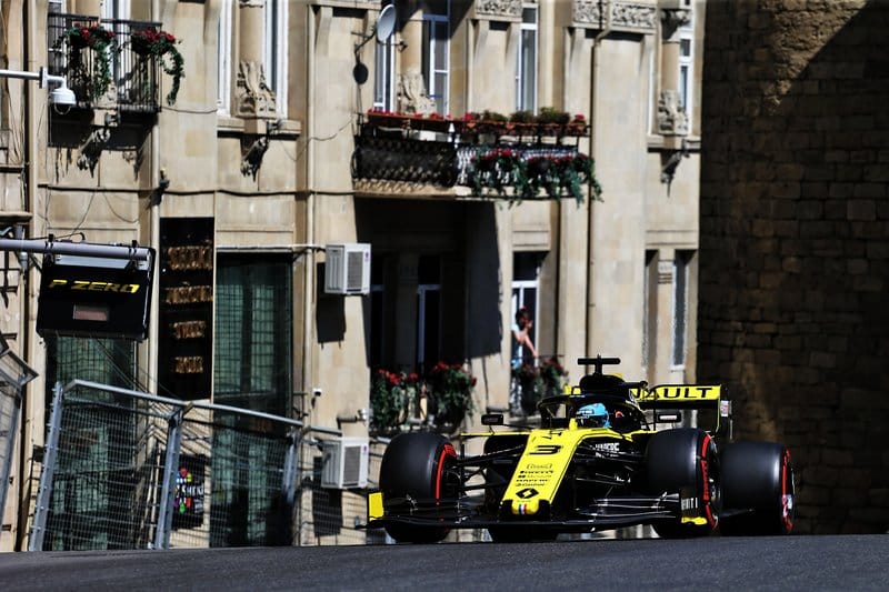 Daniel Ricciardo - Renault F1 Team - Baku City Circuit