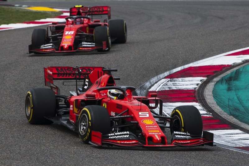 Sebastian Vettel & Charles Leclerc - Formula 1 - 2019 Chinese GP