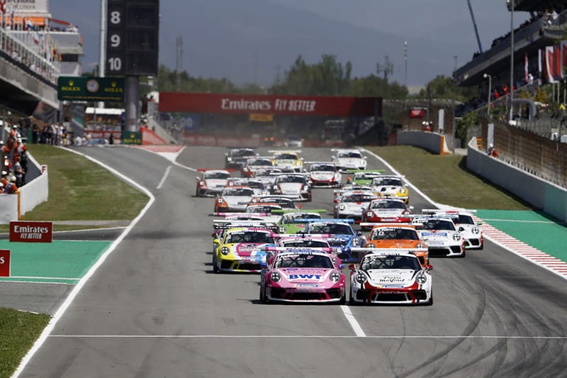 2019 Porsche Mobil 1 Supercup - Spain - Race Start