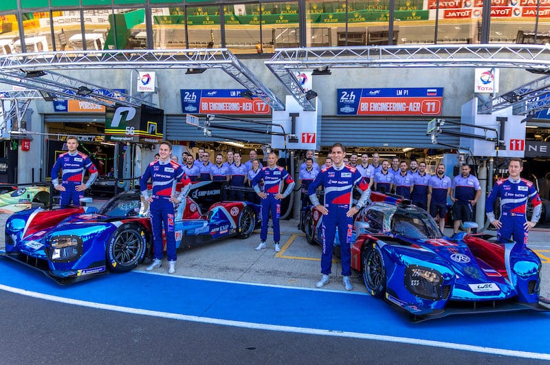 SMP Racing crew for the 2019 24 Hours of Le Mans