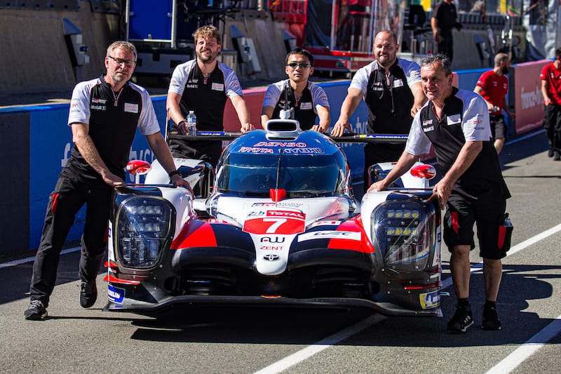 Toyota Gazoo Racing LMP1 entry Le Mans 2019