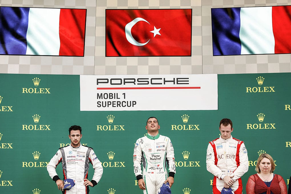 Julien Andlauer - Ayhancan Güven - Florian Latorre - Porsche Mobil 1 Supercup