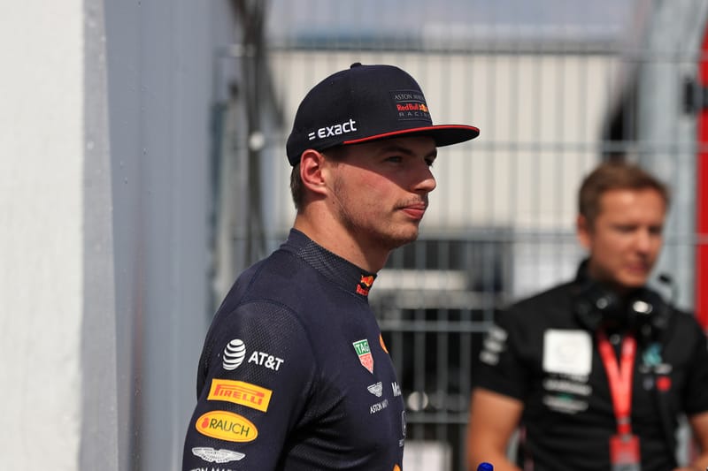 Max Verstappen - Aston Martin Red Bull Racing at the 2019 Formula 1 German Grand Prix - Hockenheimring - Qualifying