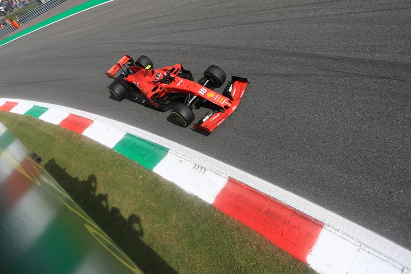 Charles Leclerc - Scuderia Ferrari Mission Winnow in the 2019 Formula 1 Italian Grand Prix - Autodromo Nazionale Monza - Qualifying