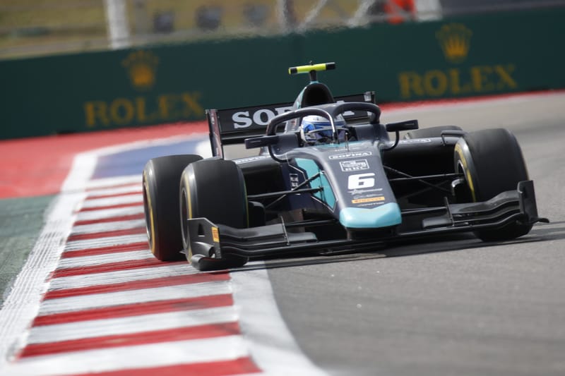 Nicholas Latifi - DAMS in the 2019 FIA Formula 2 Championship - Sochi Autodrom - Practice