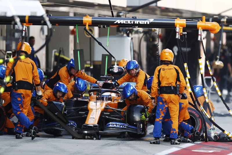 Carlos Sainz Jr. - McLaren F1 Team in the 2019 Formula 1 Russian Grand Prix - Sochi Autodrom - Race