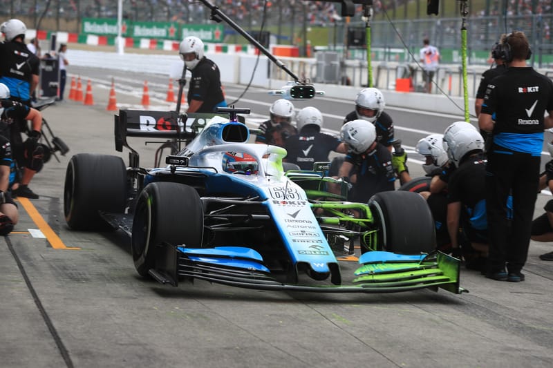 George Russell - ROKiT Williams Racing in the 2019 Formula 1 Japanese Grand Prix - Suzuka International Racing Course - Free Practice 2