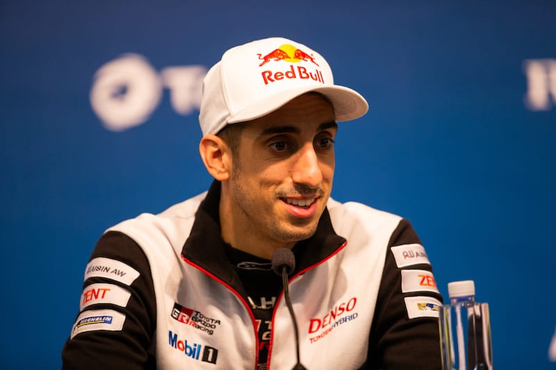 Sebastien Buemi in the pre-event press conference at the 4 Hours of Shanghai, 2019