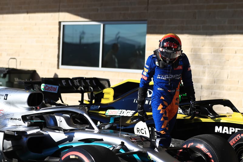 Carlos Sainz Jr. - McLaren F1 Team in the 2019 Formula 1 United States Grand Prix - Circuit of the Americas - Qualifying