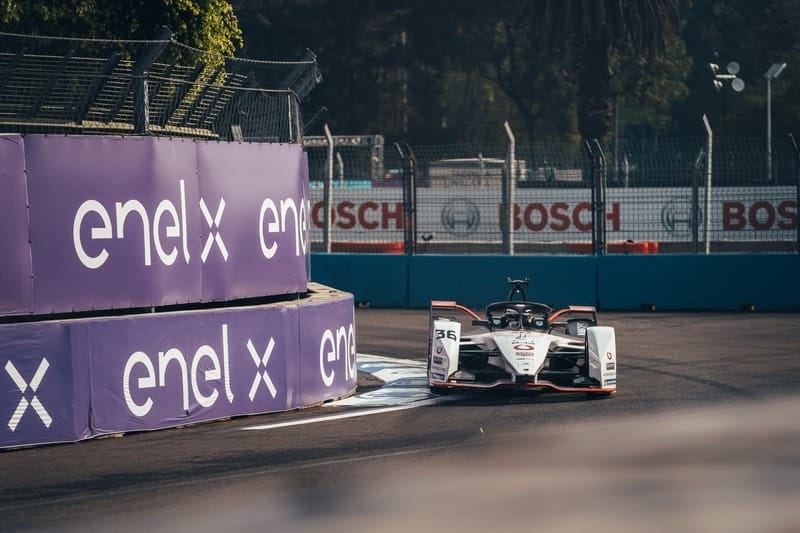 Andre Lotterer on Mexico City pole