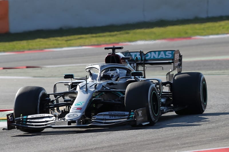 formula 1 testing times