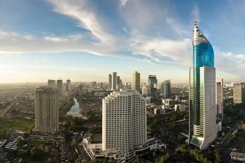 Jakarta birds-eye-view