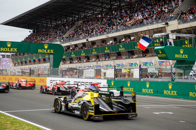 Start of 24 Hours of Le Mans, 2019