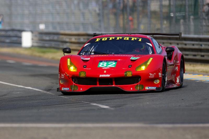 #82 Risi Competitzione on track