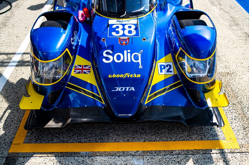 #38 JOTA LMP2 at scrutineering for 24 Hours of Le Mans, 2020