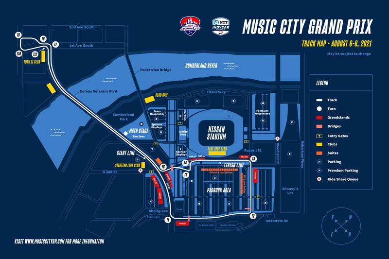 IndyCar Announces Music City Grand Prix The Checkered Flag