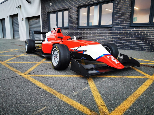 Arden International's 2021 BRDC British F3 car.