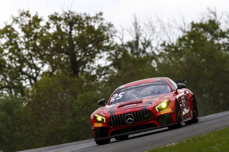 The #25 Mercedes-AMG of Car Gods with Cicely Motorsport