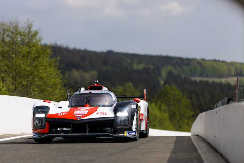 #7 Toyota Gazoo Racing on pit lane at 6 Hours of Spa Francorchamps