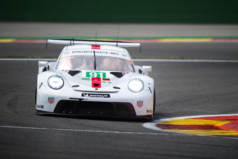Gianmaria Bruni setting pole position at the 6 Hours of Spa-Francorchamps