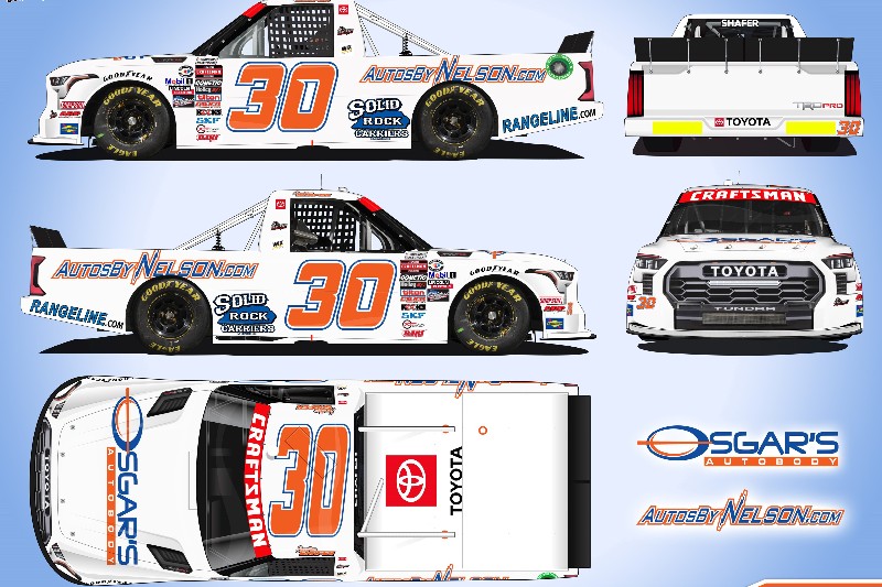 Jonathan Shafer to make NASCAR debut at Martinsville Trucks The