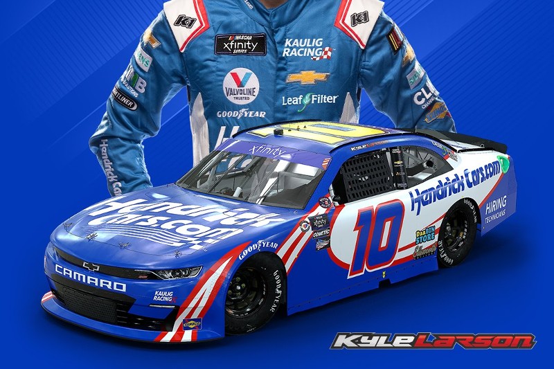 Kyle Larson joins Kaulig for Darlington Xfinity The Checkered Flag