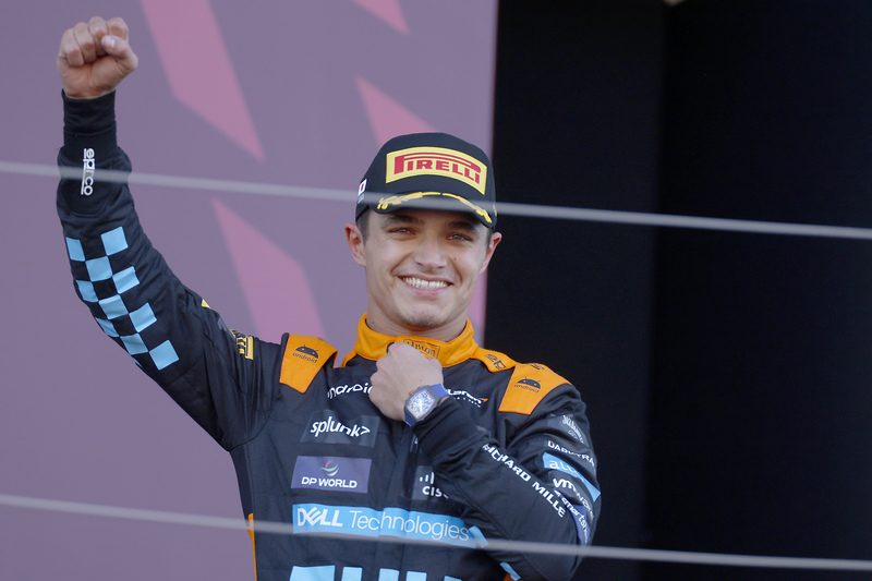 Lando Norris: MCL60 pace 