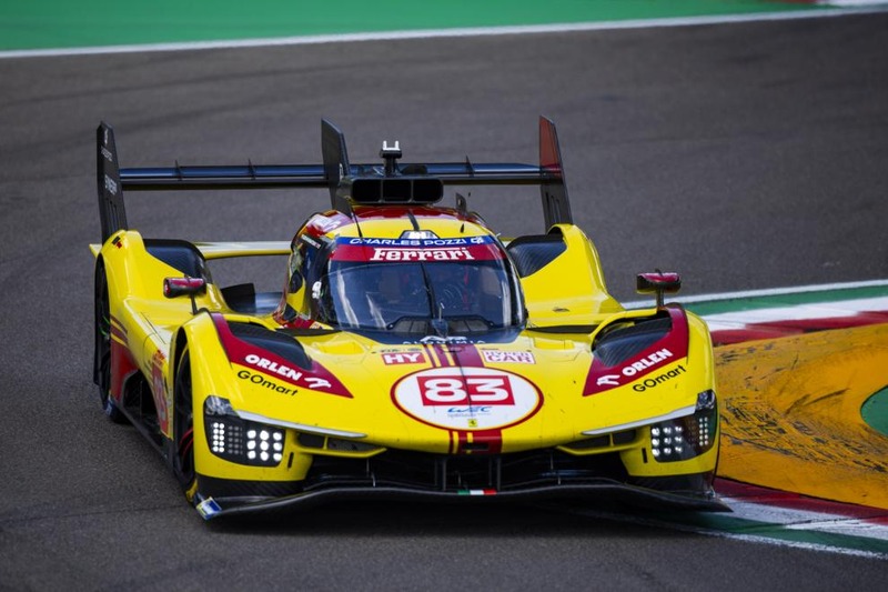 Ferrari Top Both Friday Practise Sessions In Imola The Checkered Flag